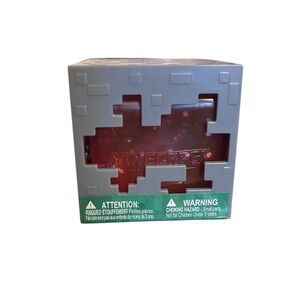 MINECRAFT JELLY CUBES - Viral Squishy IN HAND (RED)